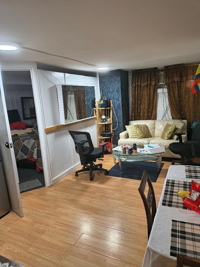 87-08 31st Ave, East Elmhurst, NY 11369 - living area featuring wood finished floors