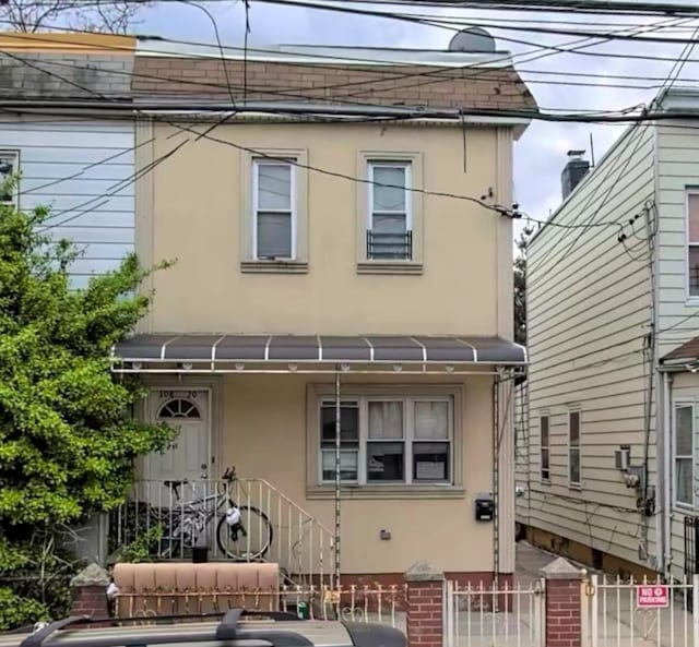 view of rear view of property