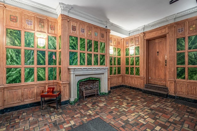 view of unfurnished living room