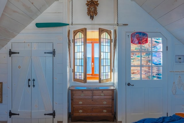 49 Bayview Ave W, Lindenhurst, NY 11757 - entryway with vaulted ceiling