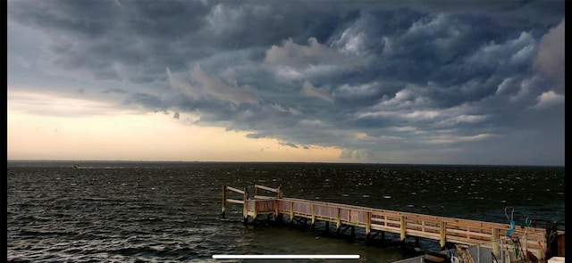49 Bayview Ave W, Lindenhurst, NY 11757 - dock area featuring a water view