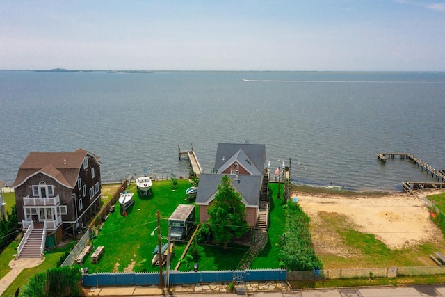 49 Bayview Ave W, Lindenhurst, NY 11757 - drone / aerial view of a nearby body of water