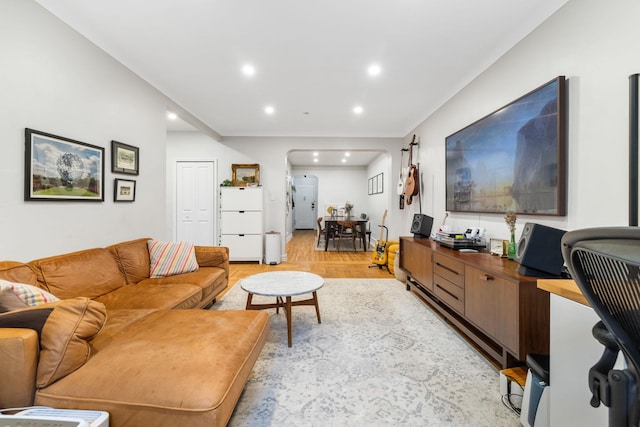 view of living room