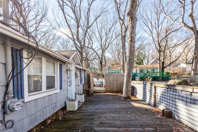 47 Woodcliff Trl, Baiting Hollow, NY 11933 - view of wooden terrace