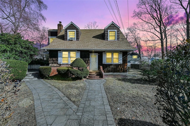 view of cape cod house