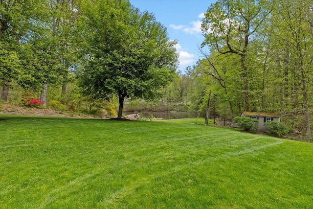 6 W Causeway, Cortlandt Manor, NY 10567 - view of yard with an outbuilding