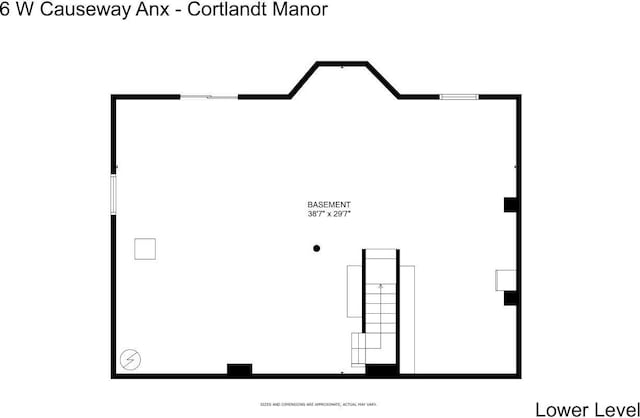 6 W Causeway, Cortlandt Manor, NY 10567 - floor plan