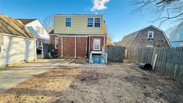 view of rear view of house