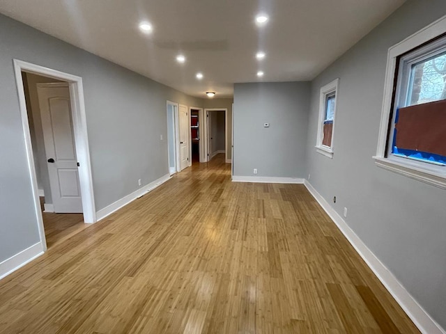 18806 Brinkerhoff Ave, Cambria Heights, NY 11412 - empty room featuring light wood-type flooring