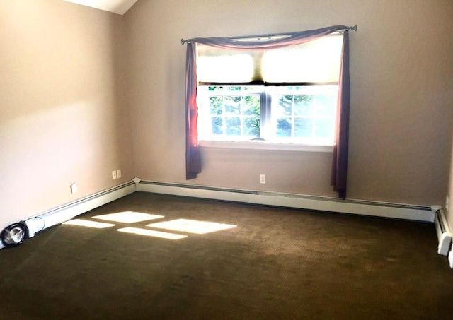 empty room with carpet flooring