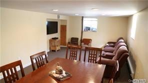 view of dining area