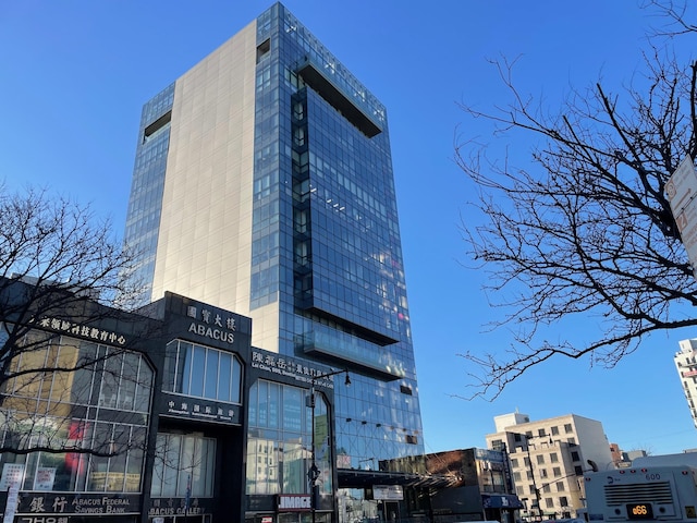 view of building exterior featuring cooling unit