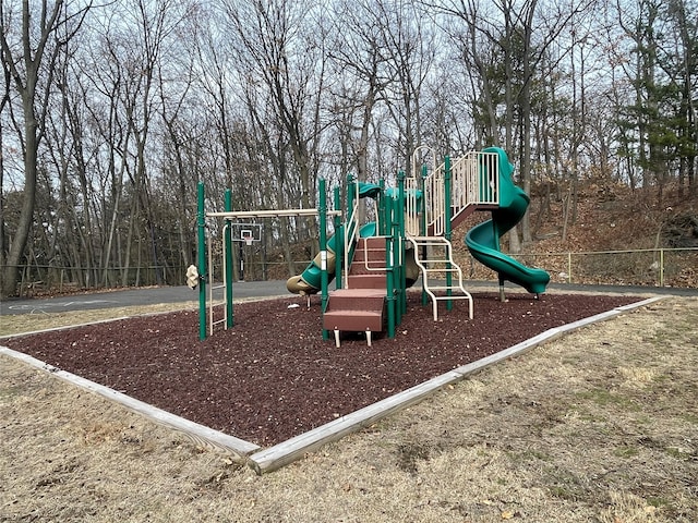 view of play area