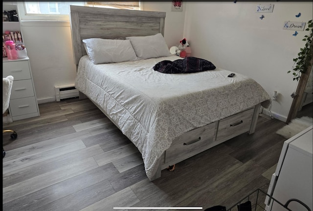 199 Dartmouth St, Hempstead, NY 11550 - bedroom featuring hardwood / wood-style flooring