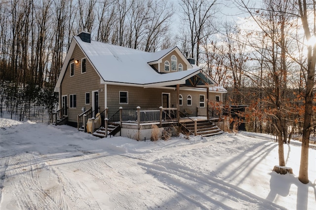 view of front of house