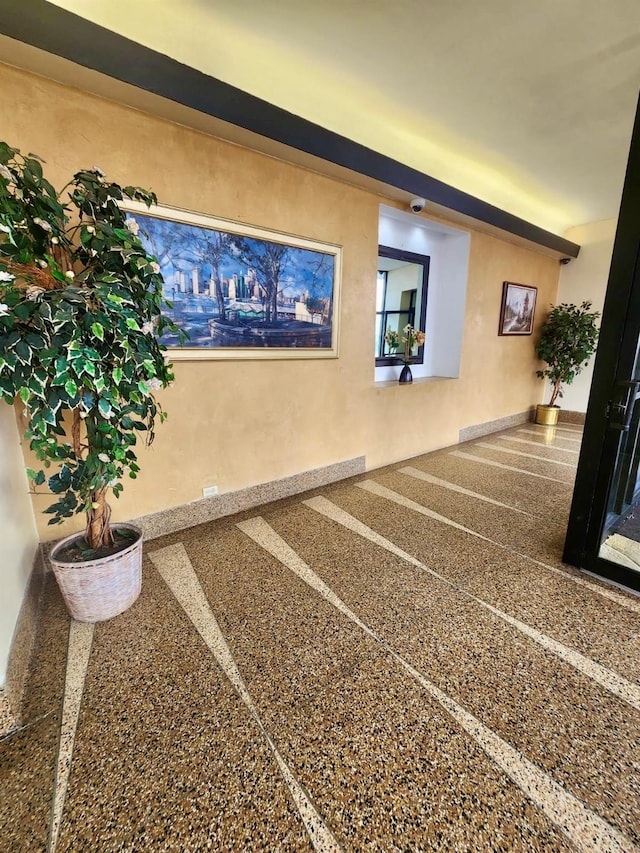 view of community lobby