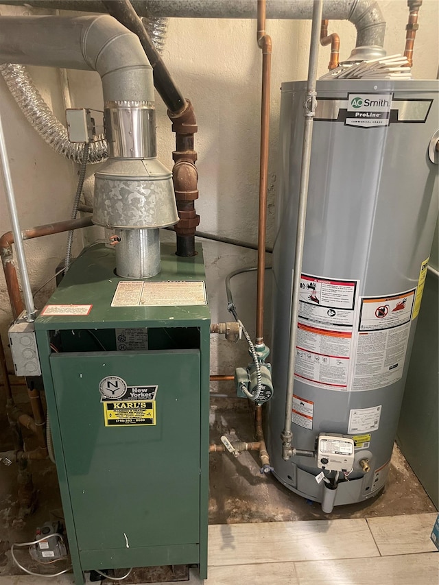 64-18 84th Pl, Middle Village, NY 11379 - utilities with water heater