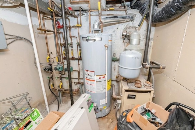 utilities with gas water heater