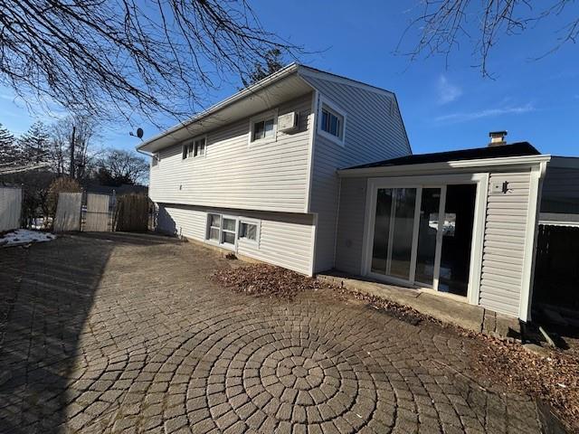 view of rear view of property