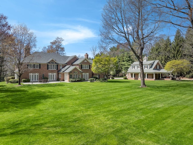 182 Taconic Rd, Greenwich, CT 06831 - view of yard with french doors
