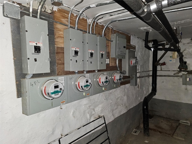 utilities with electric panel