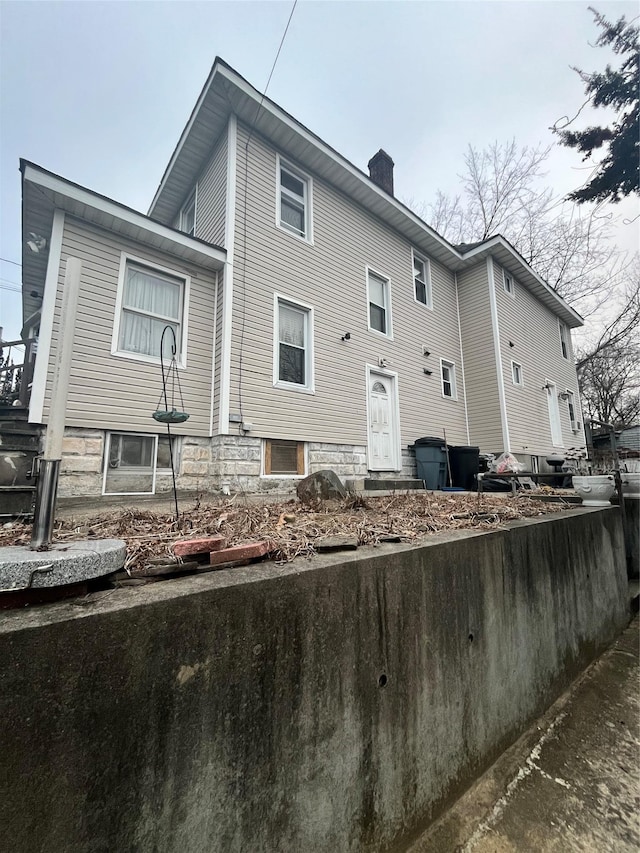 view of rear view of house