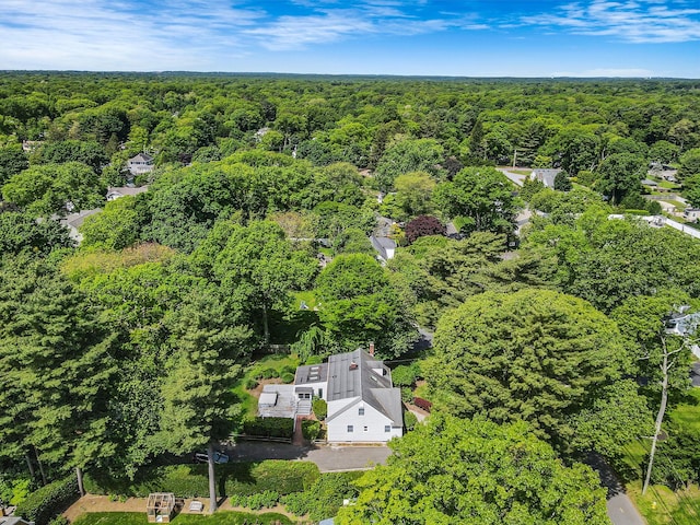 10 Clearbrook Dr, Smithtown, NY 11787 - aerial view of a heavily wooded area