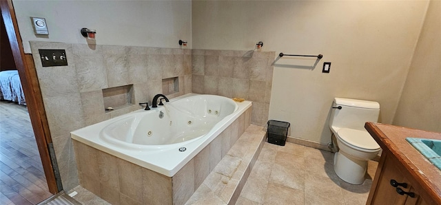 581 Hessinger Lare Rd, Jeffersonville, NY 12748 - full bath featuring a jetted tub and vanity