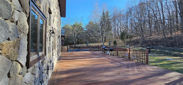 581 Hessinger Lare Rd, Jeffersonville, NY 12748 - view of wooden deck