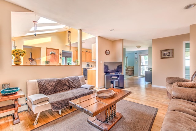 39 Cornwallis Rd, East Setauket, NY 11733 - living area featuring light wood-style flooring and baseboards