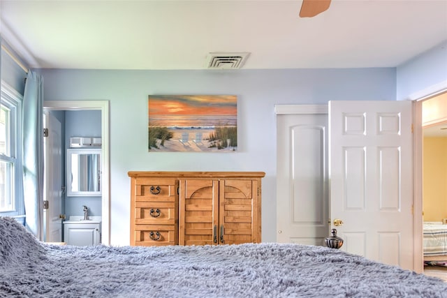 39 Cornwallis Rd, East Setauket, NY 11733 - bedroom with ceiling fan