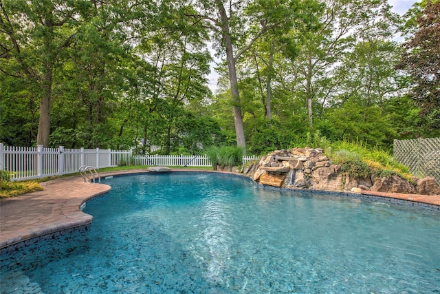 39 Cornwallis Rd, East Setauket, NY 11733 - view of pool featuring a fenced backyard