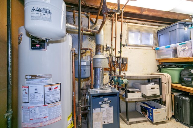 utilities with water heater