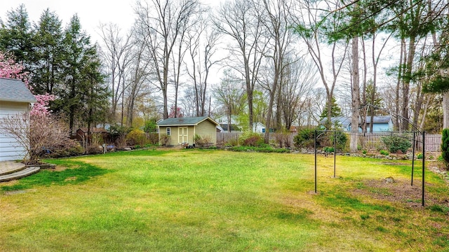 8 Lucky Ln, Washingtonville, NY 10992 - view of yard with an outdoor structure