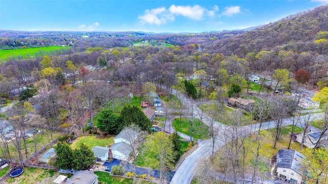 8 Lucky Ln, Washingtonville, NY 10992 - aerial view of property's location featuring a heavily wooded area