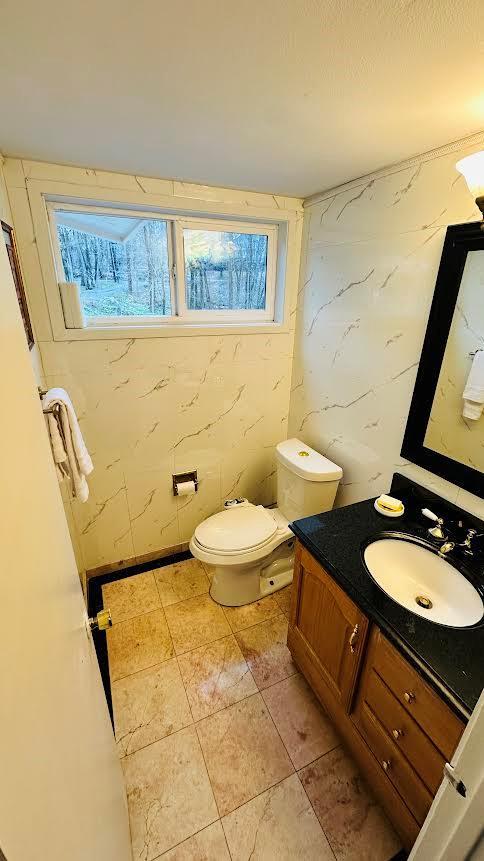 810 Haverstraw Rd, Suffern, NY 10901 - bathroom with vanity, a wealth of natural light, and toilet