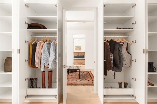 view of closet