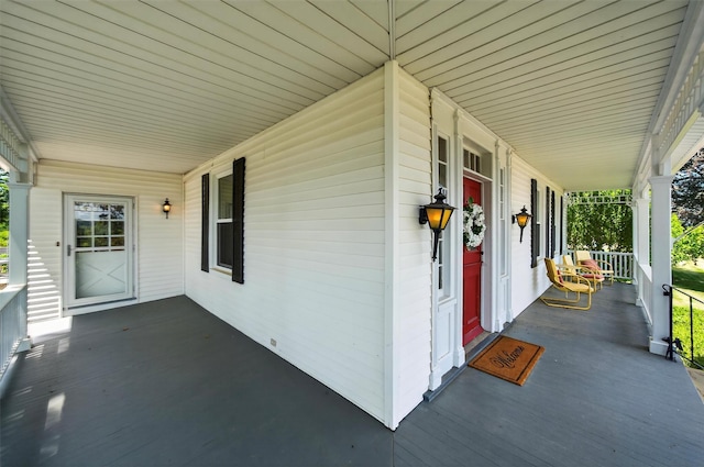 50 Maple Ave, Goshen, NY 10924 - view of covered porch