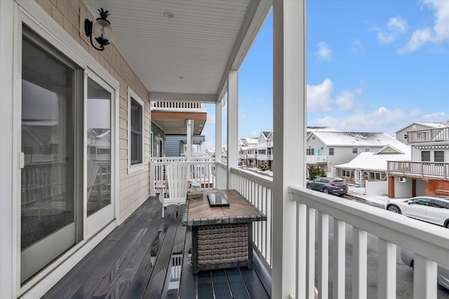 balcony with a sunroom