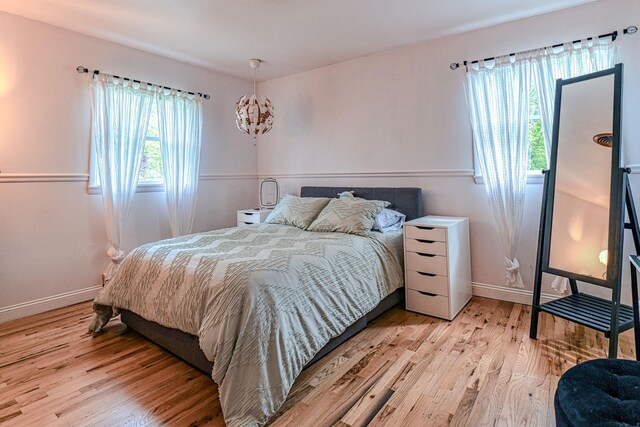 34 Clark Ln, Harriman, NY 10926 - bedroom with light wood-type flooring and baseboards