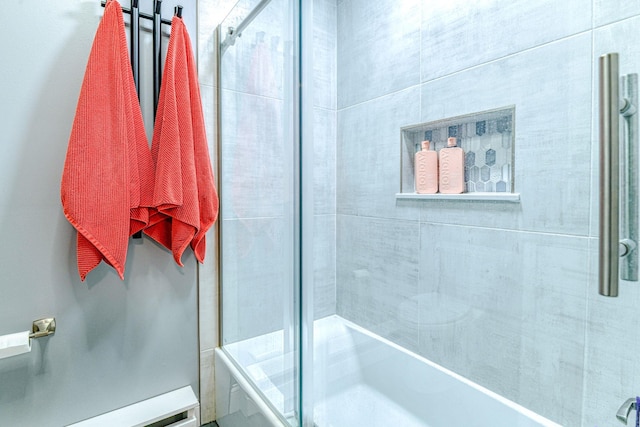 34 Clark Ln, Harriman, NY 10926 - bathroom with combined bath / shower with glass door