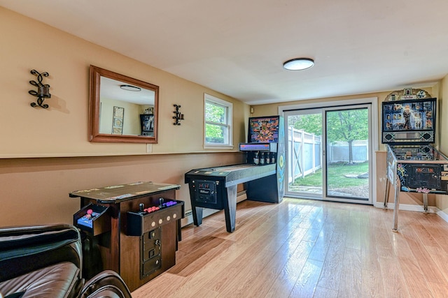 34 Clark Ln, Harriman, NY 10926 - game room featuring wood finished floors and baseboards