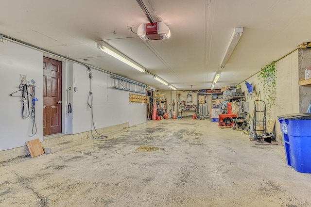34 Clark Ln, Harriman, NY 10926 - garage with a garage door opener