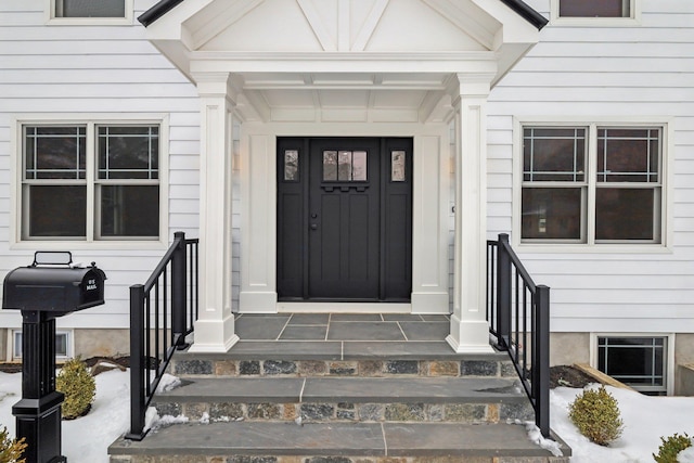 view of property entrance