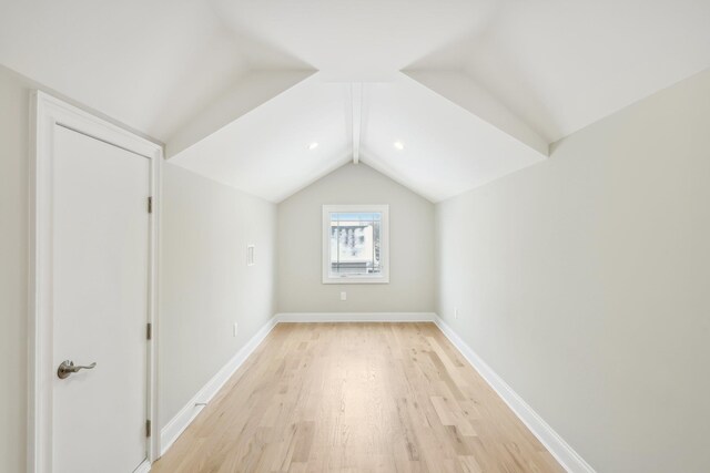 12 Shepherd St, Rockville Centre, NY 11570 - additional living space with light wood-style flooring and lofted ceiling