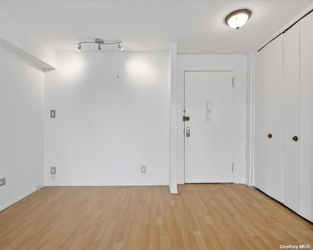 entryway featuring light hardwood / wood-style floors