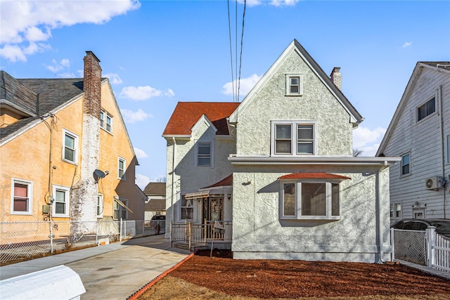 view of back of property