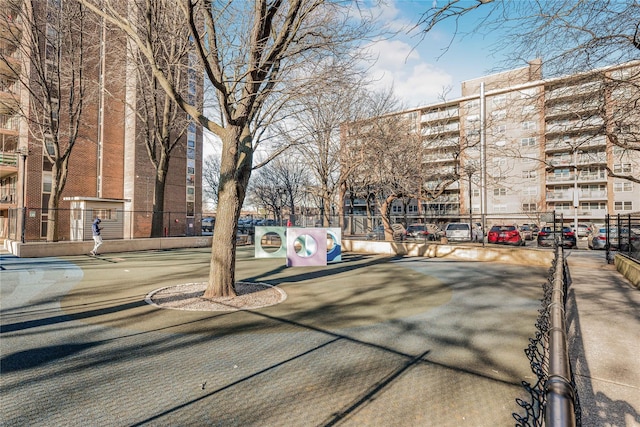 view of street with curbs and sidewalks