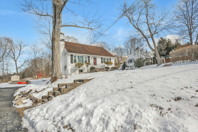 view of front of house