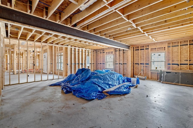 interior space featuring a wealth of natural light